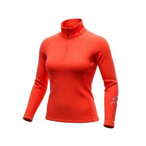 Layer 8 Performance Women's Orange Qwik Dri Pullover Jacket - Size L
